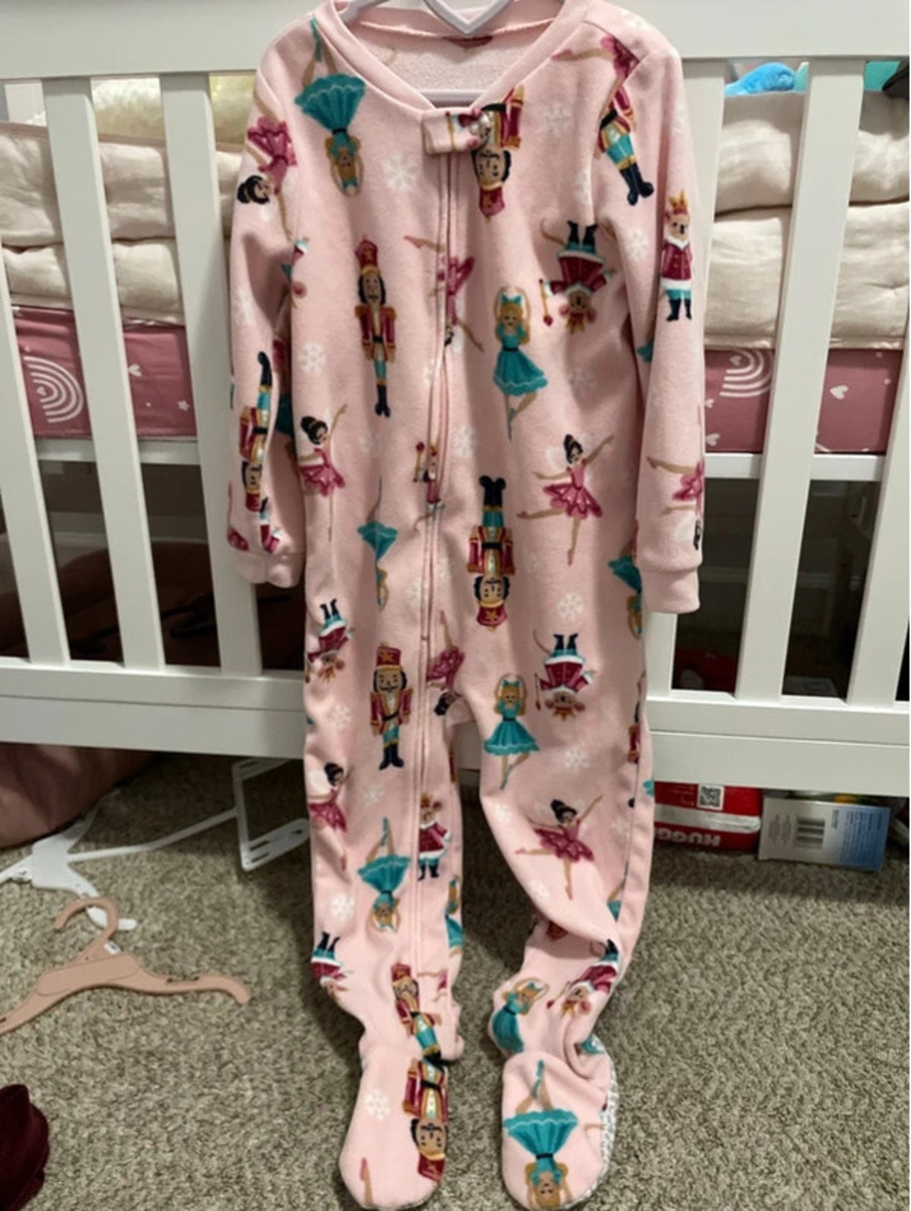 Girl’s one piece pjs - size 4T